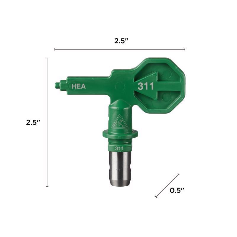 Wagner Control Pro 311 Narrow Fan Spray Spray Tip 1600 psi