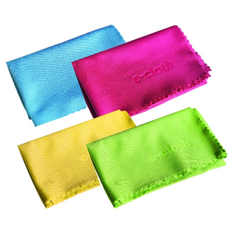E-Cloth Microfiber Glass and Polish Cloth 16 in. W X 20 in. L 4 pk