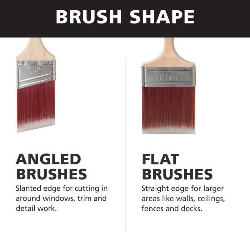 Bestt Liebco Master 5-1/2 in. Flat Stain Brush