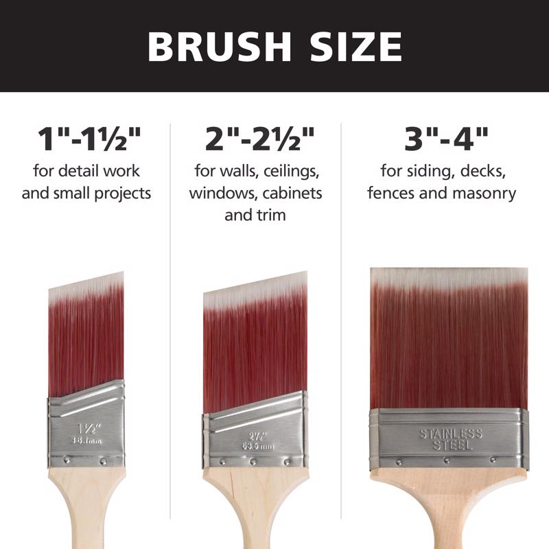 Bestt Liebco Master 5-1/2 in. Flat Stain Brush