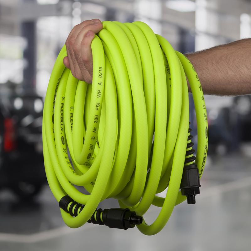 Flexzilla Pro 50 ft. L X 1/4 in. D Hybrid Polymer Air Hose 300 psi Zilla Green