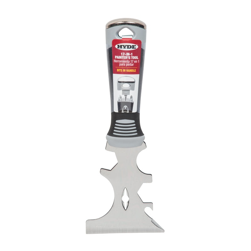 Hyde 3 in. W Stainless Steel 17-in-1 Painter's Tool