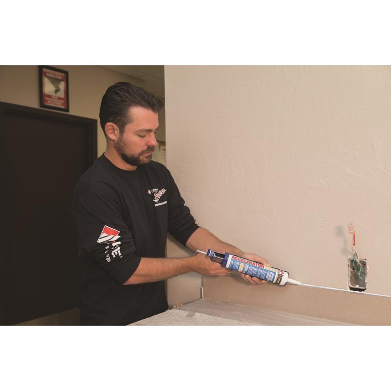 Tower Sealants Accelerator White Modified Siliconized Acrylic Sealant 10.1 oz
