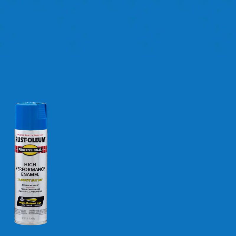 SPRYPAINT SAFTY BLUE15OZ