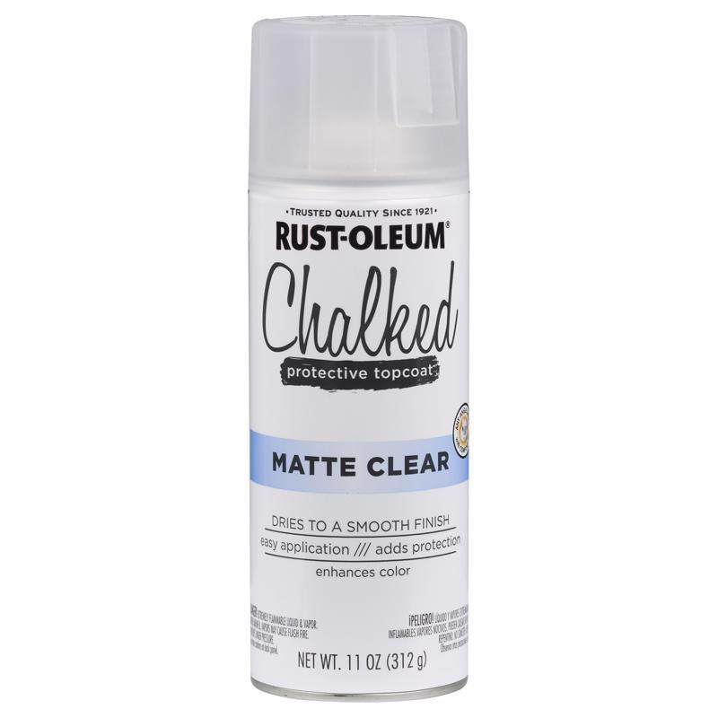 Rust-Oleum Chalked Matte Clear Spray Paint 12 oz