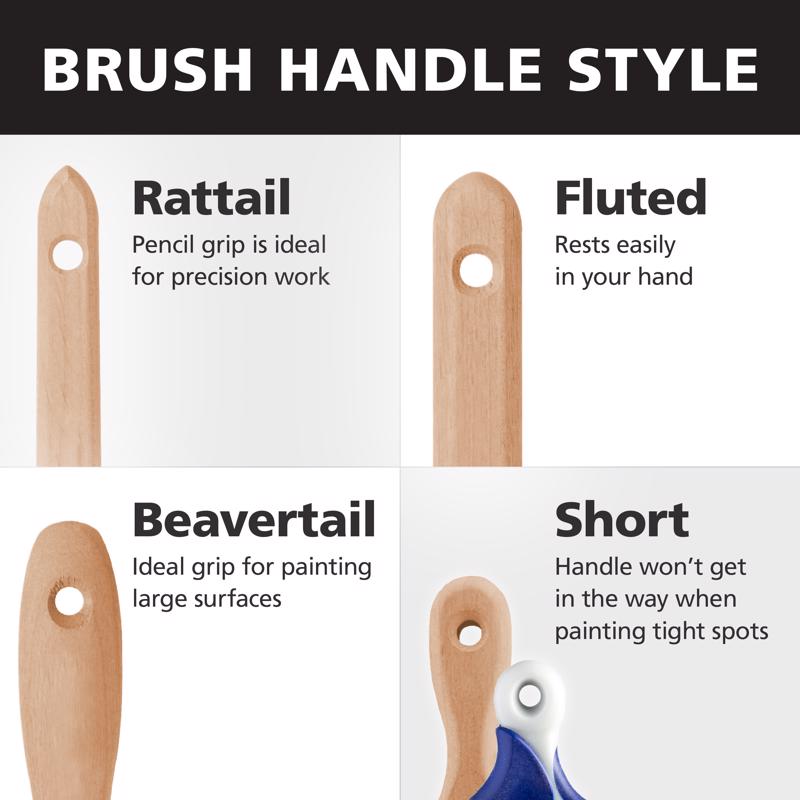 Bestt Liebco Master 2 in. Flat Stain Brush