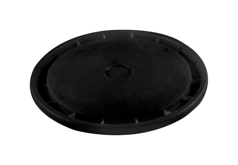 LID BLK EASY OFF 12"DIA