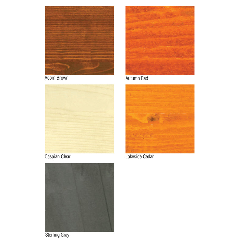 Vermont Natural Coatings PolyWhey Semi-Transparent Matte Acorn Brown Water-Based Penetrating Waterbo