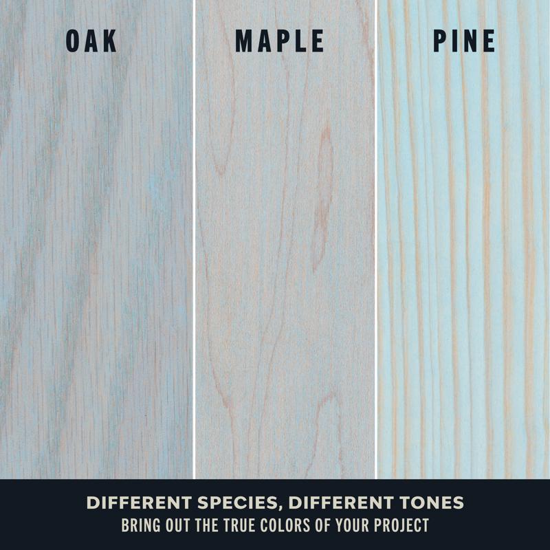 Varathane Semi-Transparent Gloss Bleached Blue Oil-Based Urethane Modified Alkyd Wood Stain 1 qt