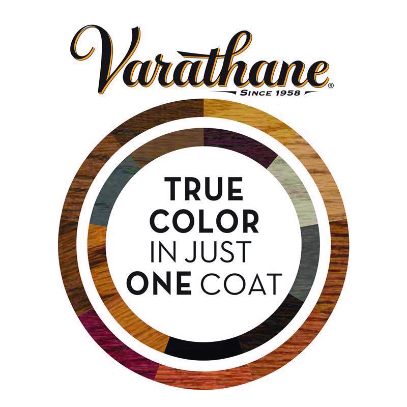 Varathane Semi-Transparent Gloss Rustic Sage Oil-Based Urethane Modified Alkyd Fast Dry Wood Stain 1