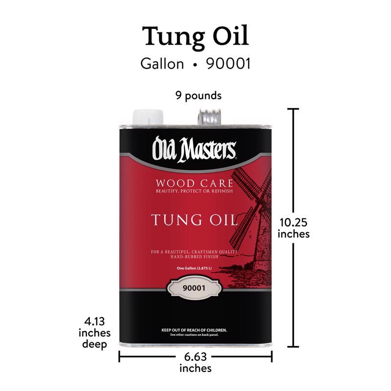 Old Masters Wood Care Clear Tung Oil 1 gal