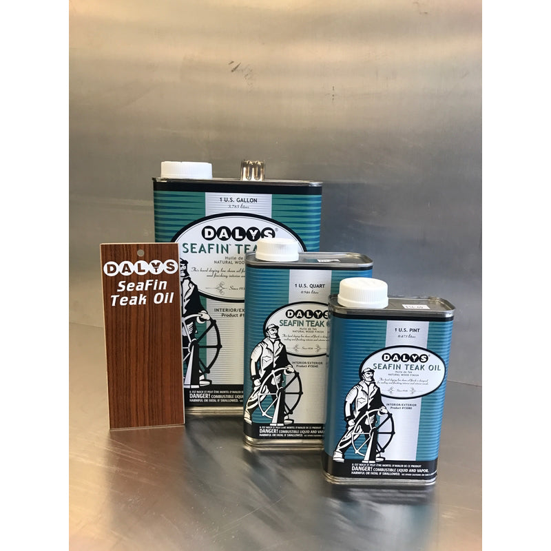 Dalys SeaFin Amber Teak Oil Finish 1 qt