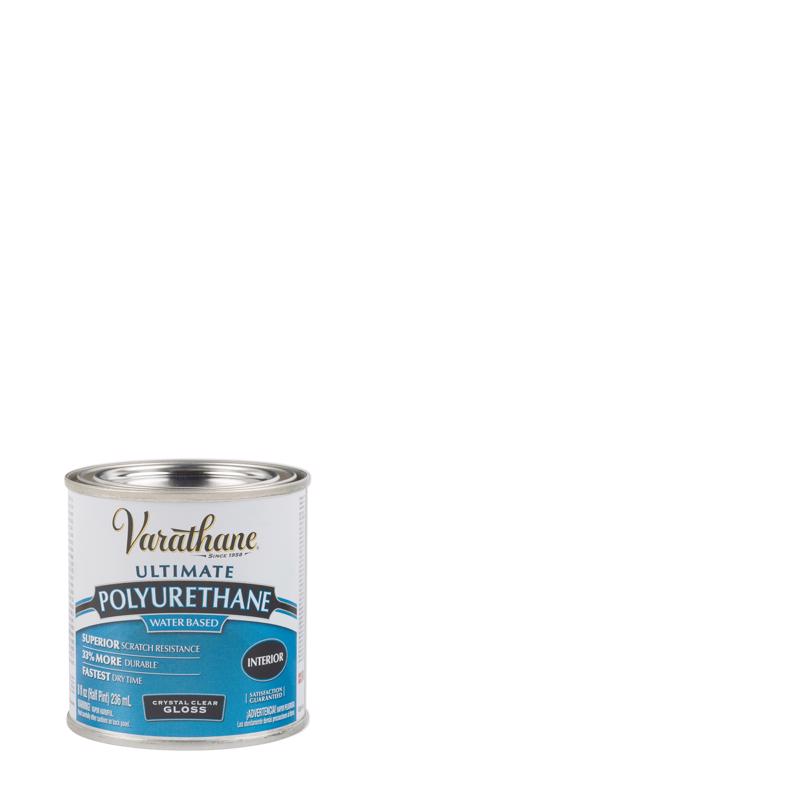 Varathane Ultimate Transparent Gloss Crystal Clear Water-Based Acrylic Modified Urethane Polyurethan