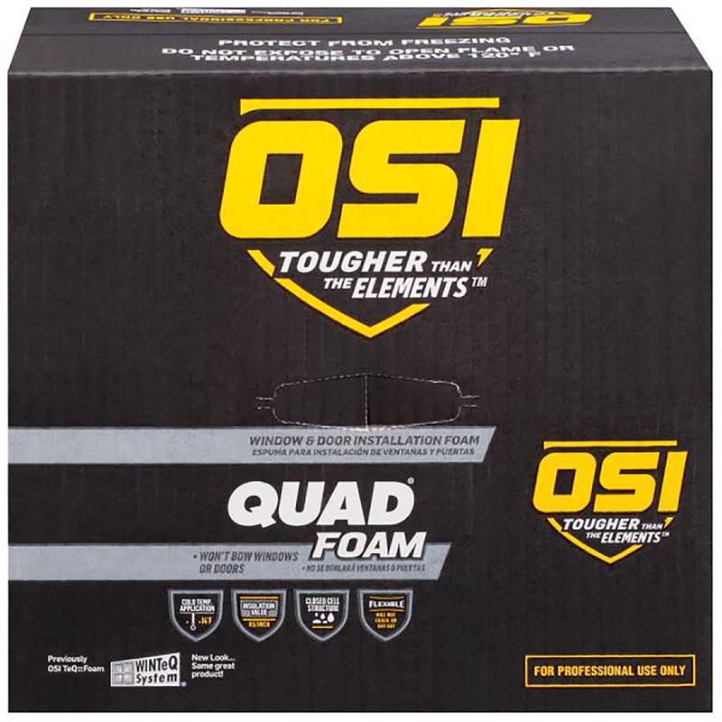 OSI Quad Tan Foam Window and Door Foam Sealant 21.1 oz