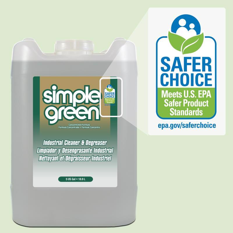 Simple Green Sassafras Scent Cleaner and Degreaser 5 gal Liquid