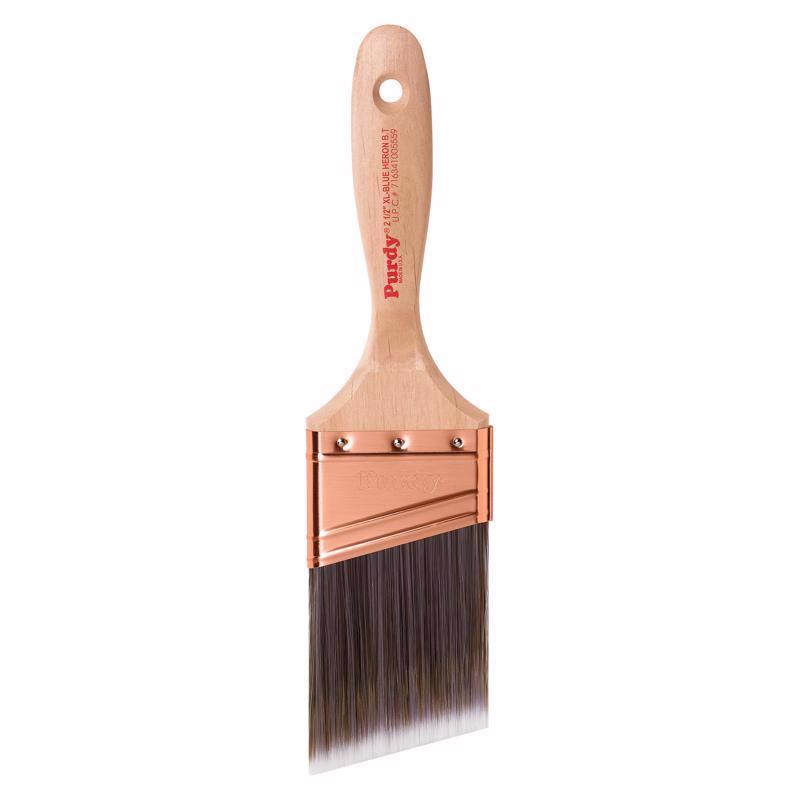 Purdy XL Blue Heron B.T. 2-1/2 in. Medium Stiff Angle Trim Paint Brush