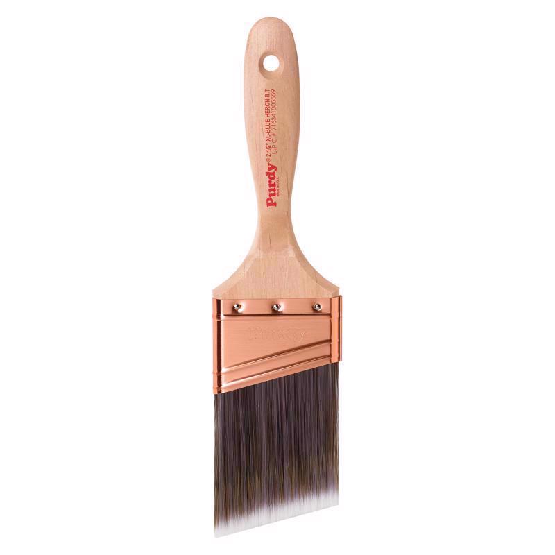 Purdy XL Blue Heron B.T. 2-1/2 in. Medium Stiff Angle Trim Paint Brush