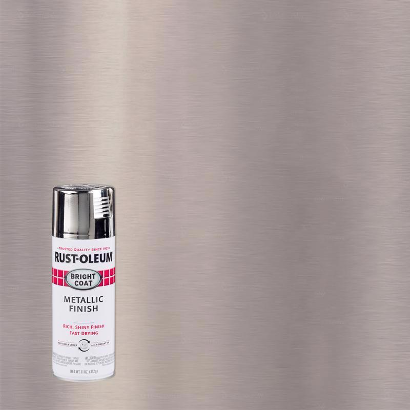 Rust-Oleum Stops Rust Chrome Bright Coat Metallic Spray 11 oz
