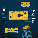 Werner 4 ft. H Fiberglass Step Ladder Type I 250 lb. capacity