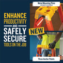 Werner 4 ft. H Fiberglass Step Ladder Type IA 300 lb. capacity