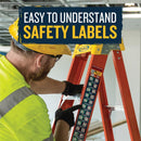 Werner 4 ft. H Fiberglass Step Ladder Type IA 300 lb. capacity