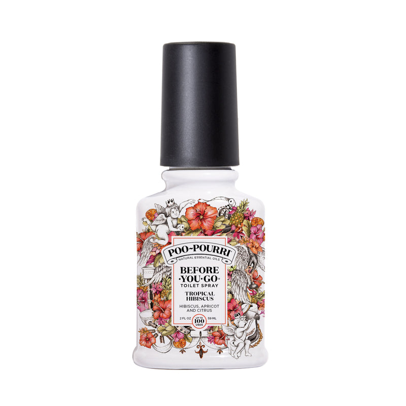 Poo-Pourri Tropical Hibiscus Scent Odor Eliminator 2 oz Liquid