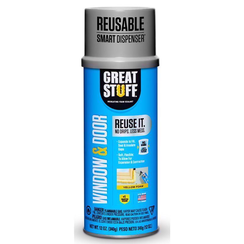 Great Stuff 99108862 Smart Dispenser Sealants, Yellow 12 Pack