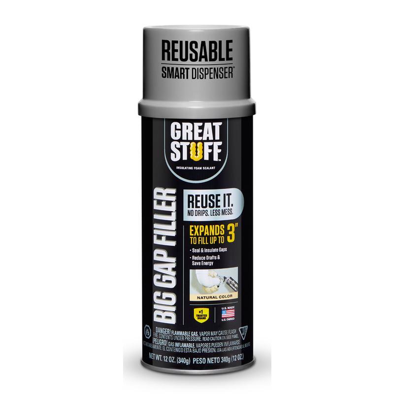 Great Stuff 99108860 Smart Dispenser Sealants, Cream 12 Pack