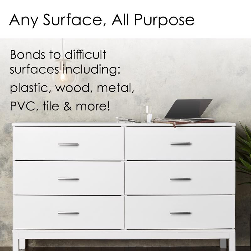 Krylon Fusion All-In-One Satin White Paint+Primer Spray Paint 12 oz