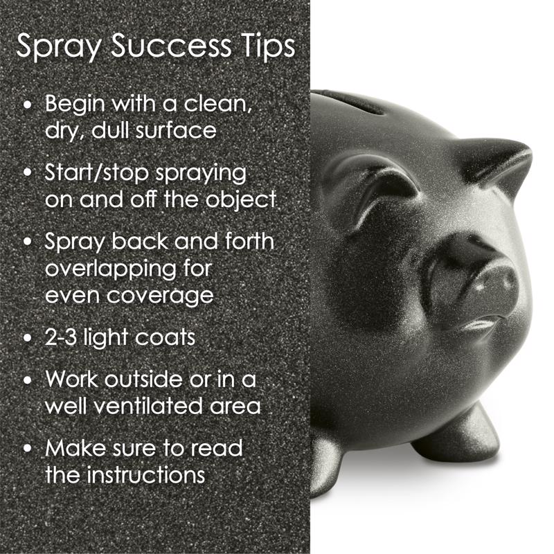 Krylon Fusion All-In-One Metallic Dark Metal Paint+Primer Spray Paint 12 oz