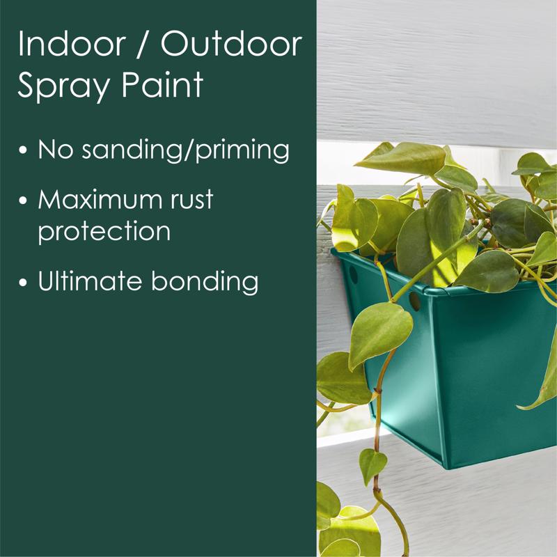 Krylon Fusion All-In-One Gloss Hunter Green Paint+Primer Spray Paint 12 oz