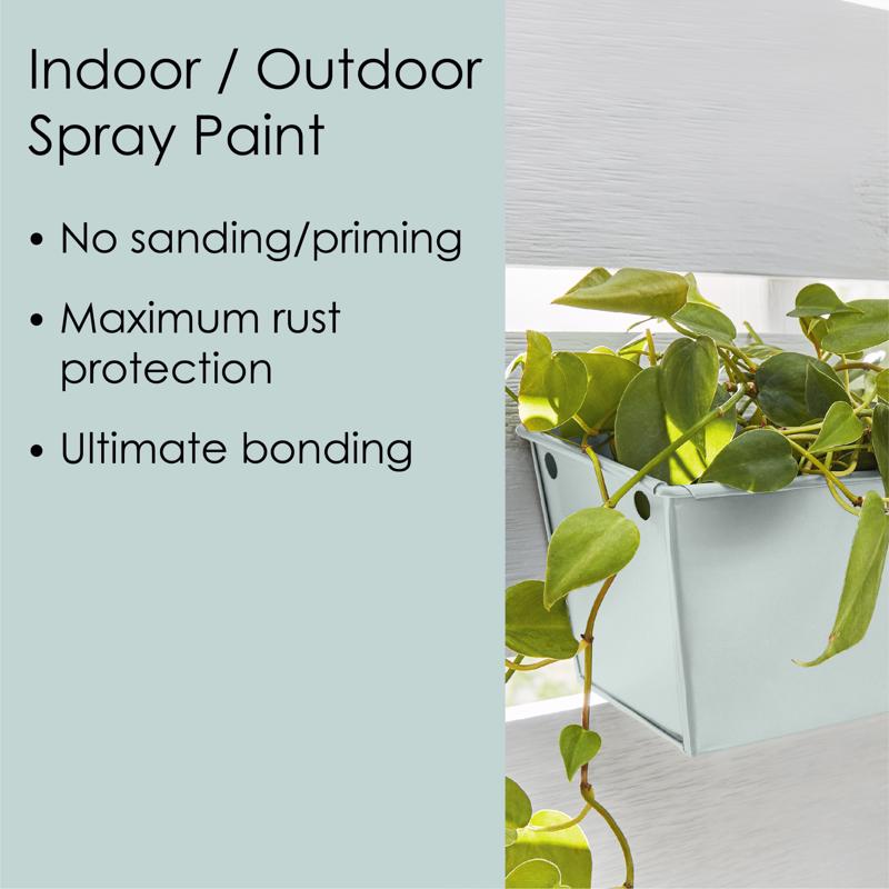 Krylon Fusion All-In-One Matte Vintage Blue Paint+Primer Spray Paint 12 oz