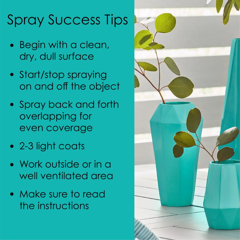 Krylon Fusion All-In-One Satin Beach Glass Paint+Primer Spray Paint 12 oz