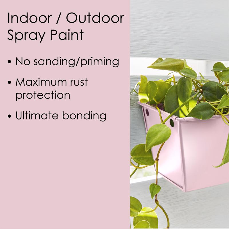 Krylon Fusion All-In-One Gloss Pink Blush Paint+Primer Spray Paint 12 oz