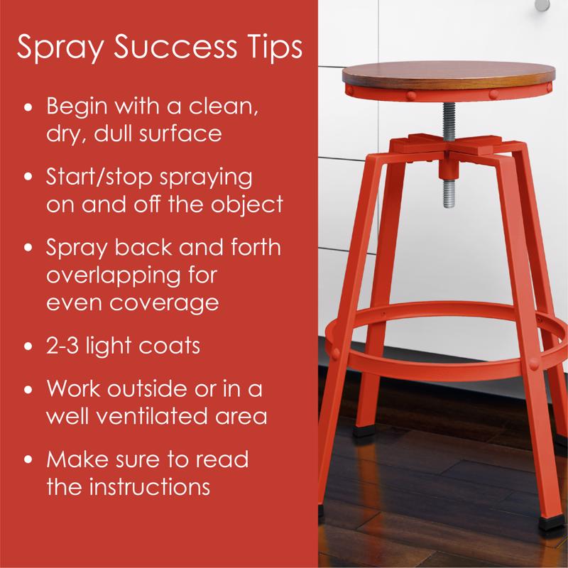 Krylon Fusion All-In-One Matte Fire Red Paint+Primer Spray Paint 12 oz