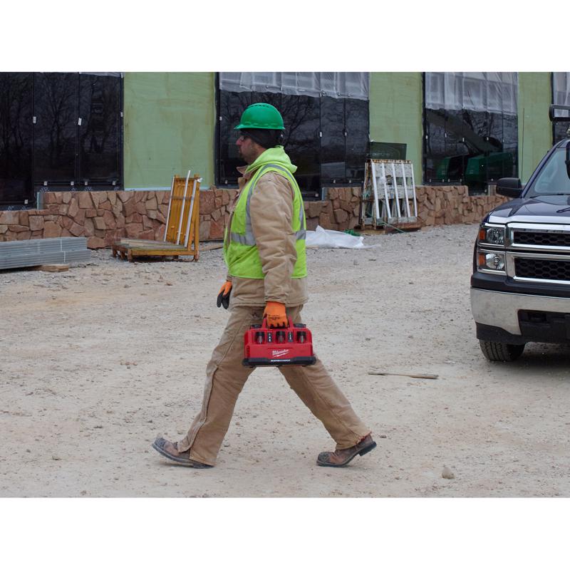 Milwaukee M18/M12 18/12 V 6-Port Rapid Charging Station 1 pc