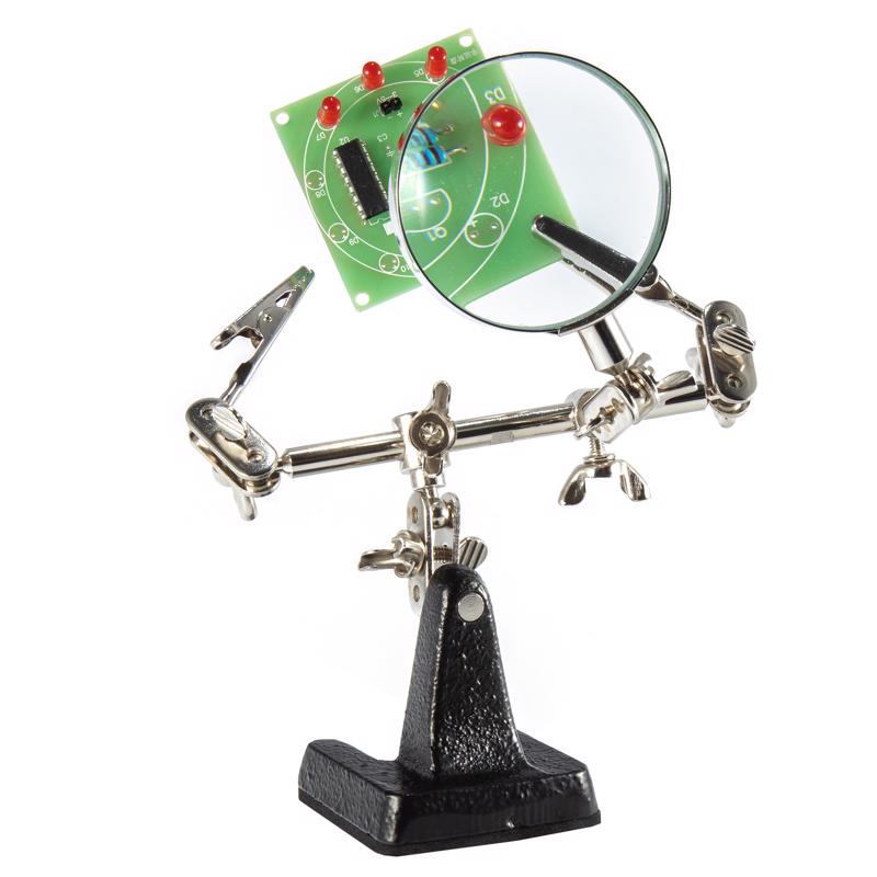 Weller Magnifying Glass Soldering Project Holder with Magnifier 1 pc