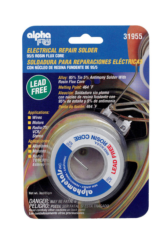 SOLDER NO LEAD ROSIN 3OZ