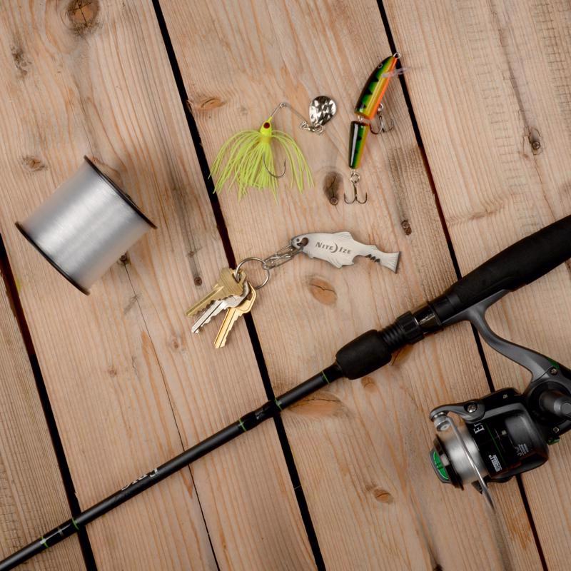 Nite Ize DoohicKey Stainless Steel Silver S-Biner Key Tool