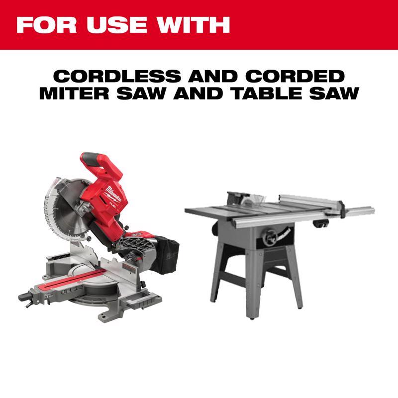 Milwaukee 10 in. D X 5/8 in. Fine Finish Tungsten Carbide Circular Saw Blade 60 teeth 1 pk