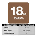 Milwaukee M18 FUEL 18 Ga. 18 Volt Brushless Brad Nailer