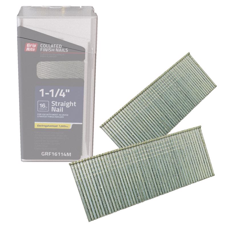 FINISH NL 16GA 1-1/4"GLV