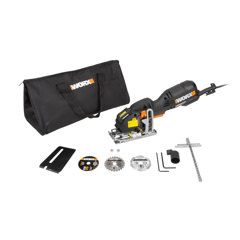 Worx 3-3/8 in. Corded Compact Circular Saw