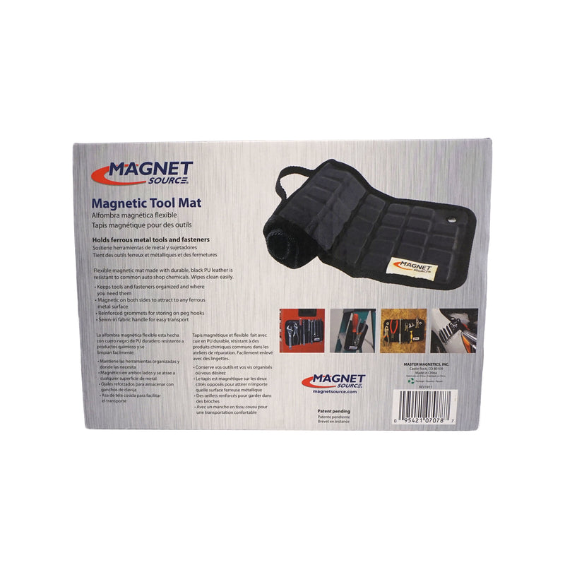 Magnet Source 18 in. L X 6-1/2 in. W Black Magnetic Tool Mat 19 lb. pull