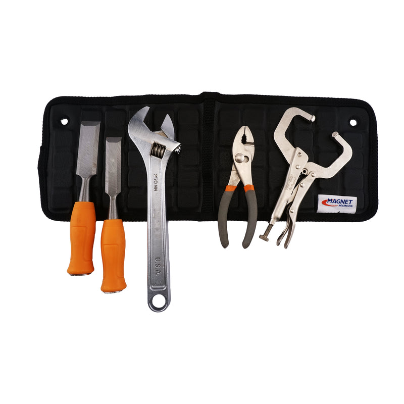 Magnet Source 18 in. L X 6-1/2 in. W Black Magnetic Tool Mat 19 lb. pull