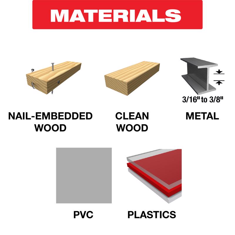 Diablo 5-1/4 in. Bi-Metal T-Shank General Purpose Jig Saw Blade 5/10 TPI 5 pk