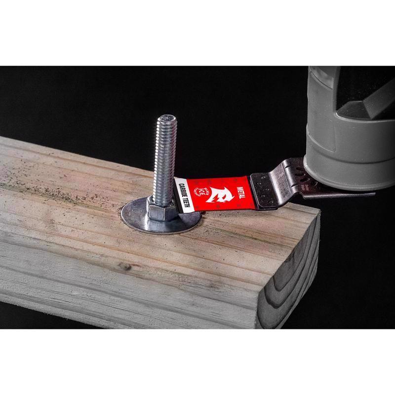 Diablo 1-1/4 in. X 1-1/4 in. W Carbide Oscillating Blade Metal 1 pk