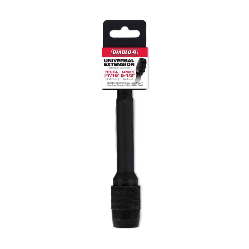 Diablo 5-1/2 in. L X 7/16 in. D Hole Saw Extension