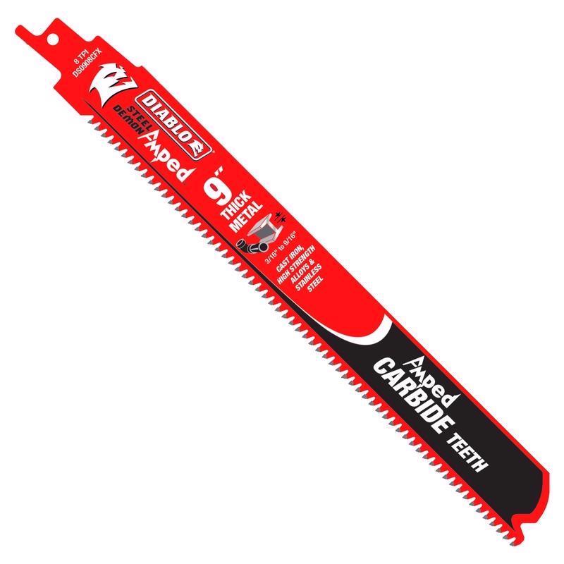 RECIP BLADE RED 8TPI 3PK