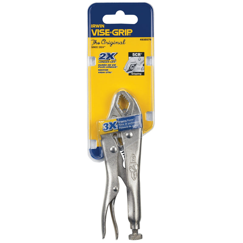 Irwin The Original 5 in. Alloy Steel Curved Jaw Locking Pliers